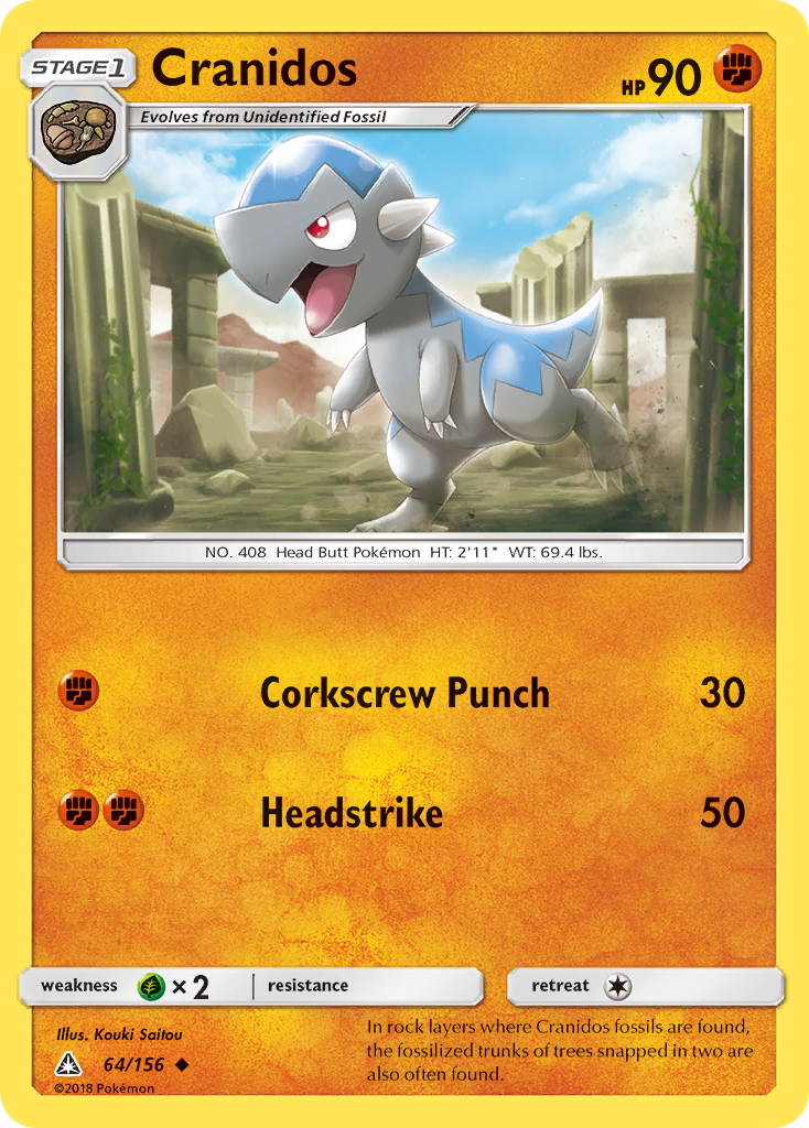Ultra Prism Cranidos #64/156